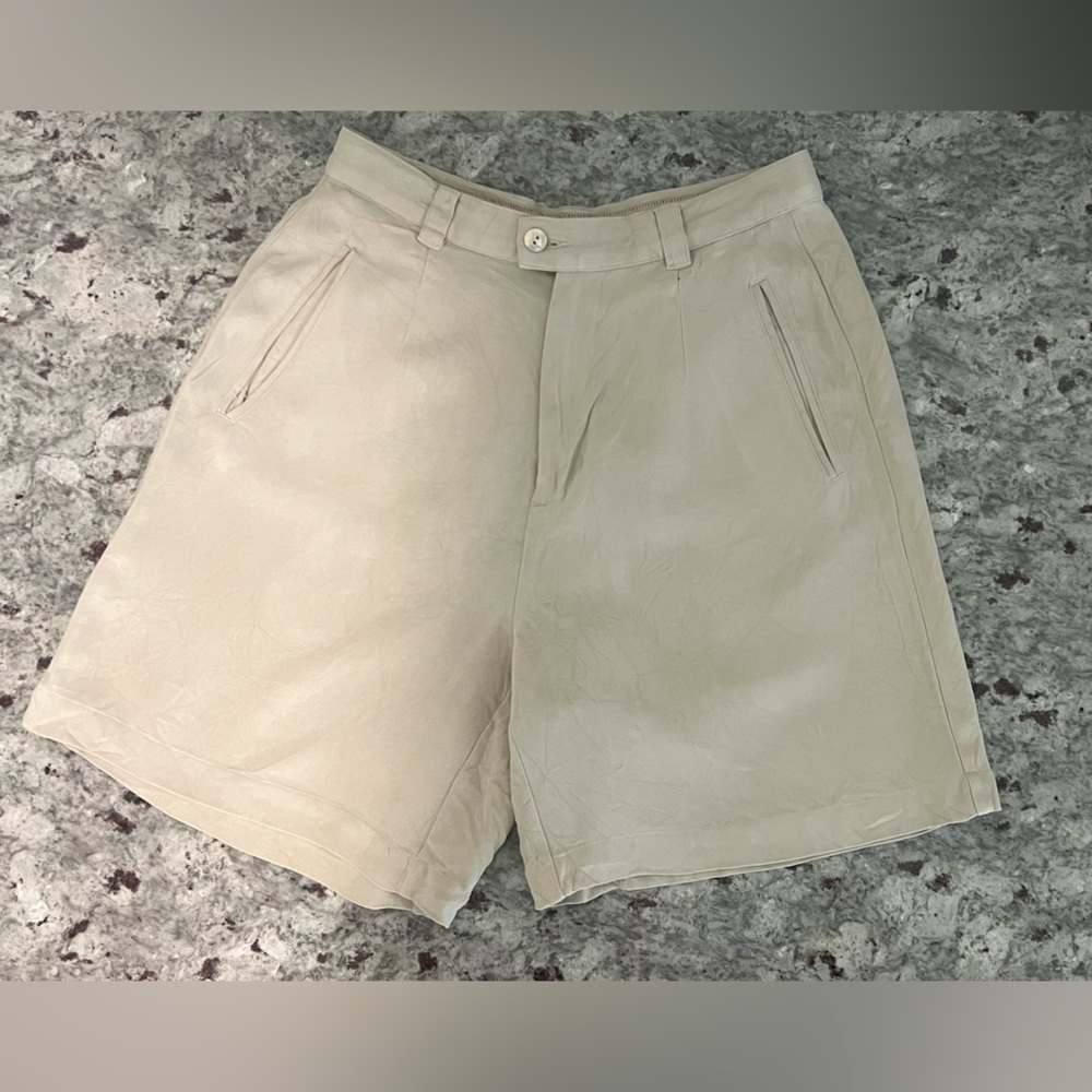 High Wasted Tommy Bahama Vintage Linen Shorts